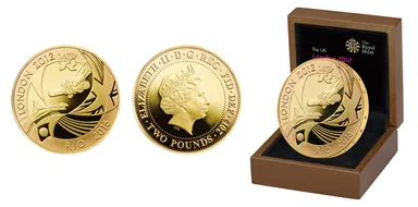 2ポンド2色金貨