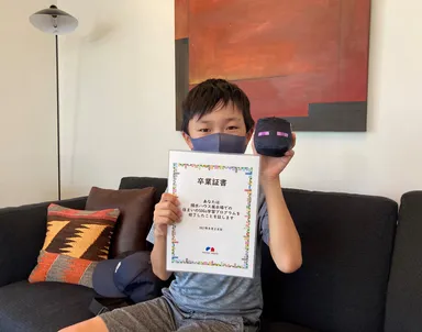 8月に実施した展示場応援施策でのSDGs学習プログラム参加者