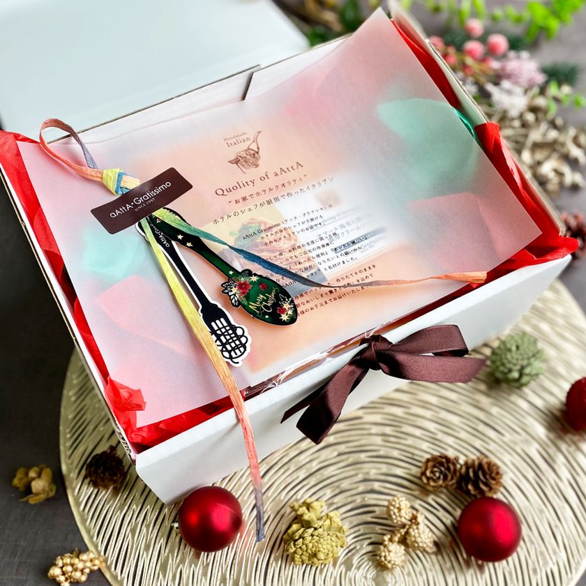 かわいいラッピングに感動！！開けた瞬間に素敵～♪
との声続出のクリスマス☆スペシャルギフト