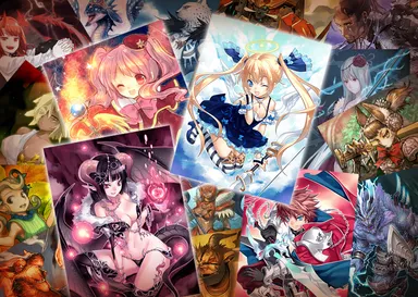 豊富な美麗イラスト！