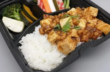 テンペ麻婆豆腐弁当