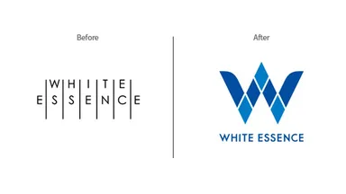 旧ロゴと新ロゴ