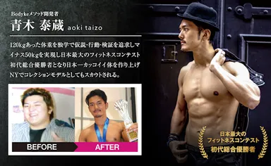 青木 泰蔵 Bodyke代表トレーナー