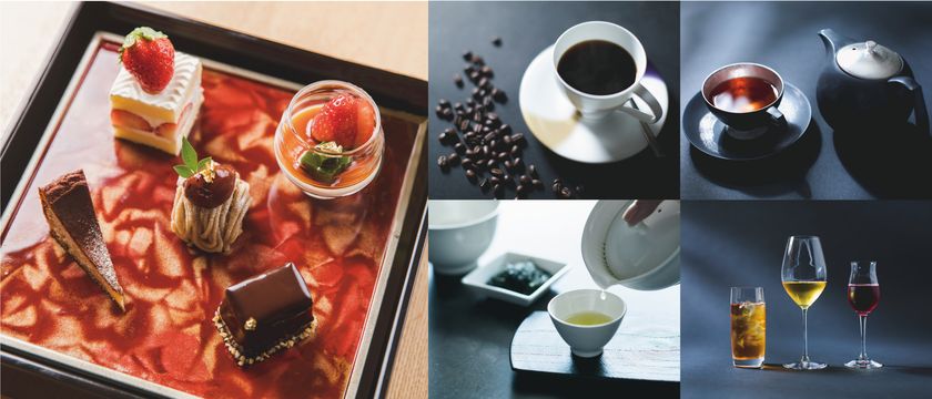 年末年始の期間限定 “ご褒美スイーツプレート”　
「TEA&BAR」 5種の定番スイーツ盛り合わせ+フリーフロードリンク