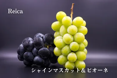 Reica「シャインマスカット＆ピオーネ」