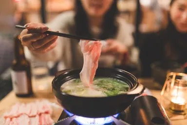 こたつテラス de しゃぶしゃぶプラン 1