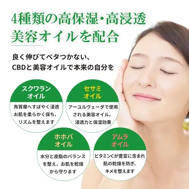 最高級CBD ボディトリートメントマッサージオイル 3