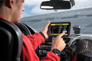 デバイス本体の大きな画面で確認可能