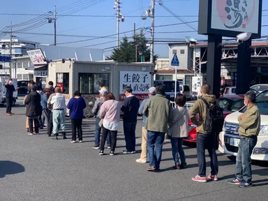 無人直売所水口店のオープンイベント風景