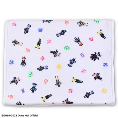 フェイスタオル(ピクセル)柄詳細