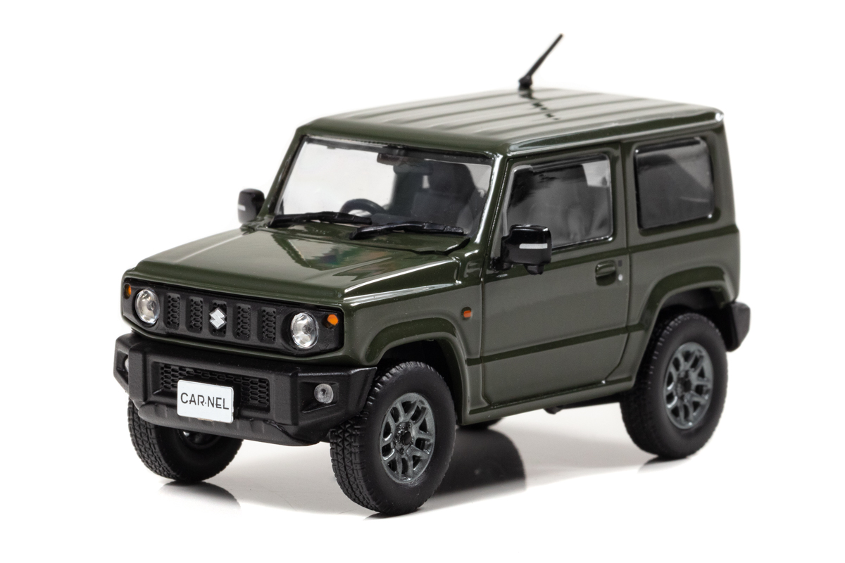 人気の4代目ジムニーが1/43スケールダイキャストミニカーに