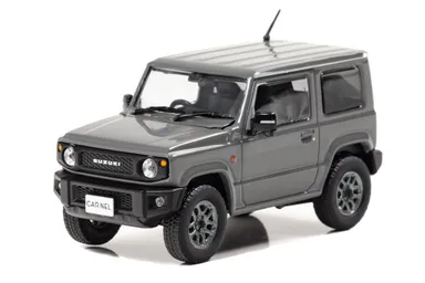 1/43 スズキ ジムニー XC (JB64W) 2018 Medium Gray / オプショングリル：前