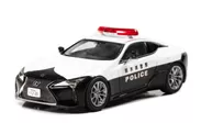 RAI'S 1/43 レクサス LC500 (URZ100) 2020 栃木県警察交通部交通機動隊車両：左前