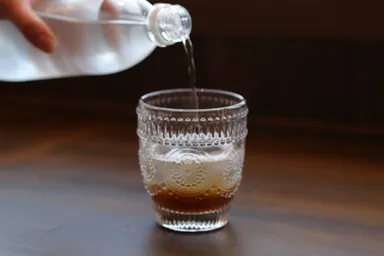 炭酸で割ったジンジャーエール 1