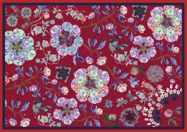 KEIKONISHIYAMA 2023 AWコレクション Ceruleam Secret Floral プリント