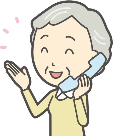 Webが苦手でも「電話なら簡単」
