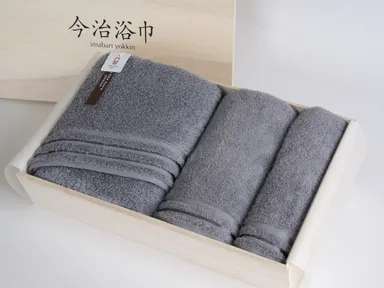 今治浴布　スーピマコットン無撚糸タオルセット