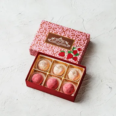 Wストロベリートリュフ_6個入