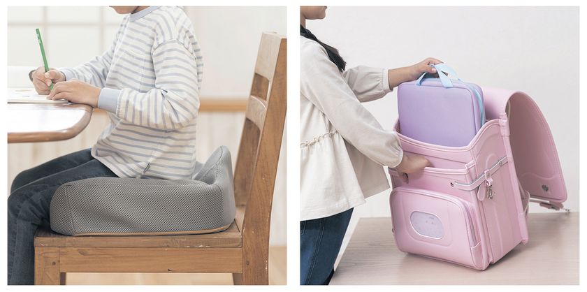 ベルメゾン
学研の家庭学習応援サイト「マナビスタ」とコラボ第2弾

子どものリビング学習をサポートする
クッションとタブレットケースが新登場
1月26日より販売開始