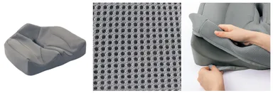 商品特長 大人も子供も使える姿勢サポートクッション