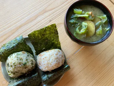 金曜日に提供する「たけみごはん」のメニュー