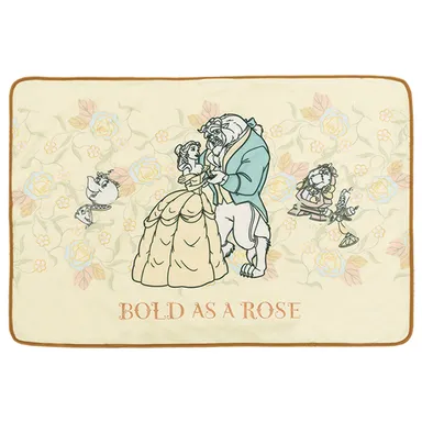 B賞：＜美女と野獣＞ ブランケット