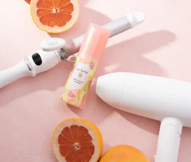 ラサーナ 海藻 ヘア エッセンス ヒートメモリー ピンクグレープフルーツの香り