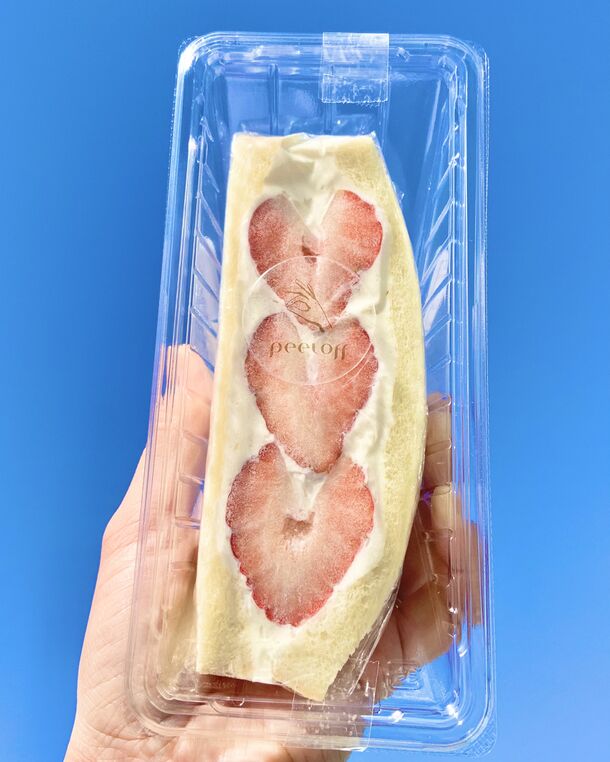 埼玉県オリジナル品種 あまりん を贅沢に使用した苺のフルーツサンドが川越市のスイーツ店 Peeloff にて発売 株式会社むさしの商産のプレスリリース