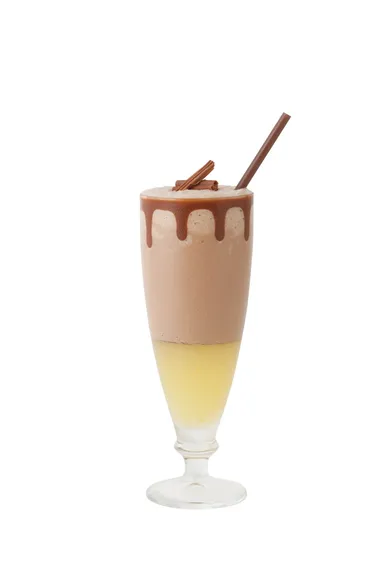 柚子アイスチョコレートドリンク(グラス)