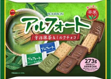 アルフォート宇治抹茶＆ミルク