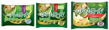 ミニバームロール抹茶3品