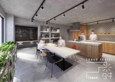 2022年初夏にオープンする「東京tebiki隣」イメージ図