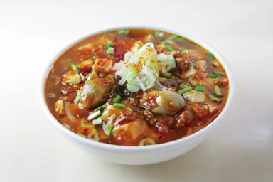 牡蠣入り麻婆麺