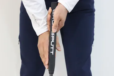 程よく太いグリップ