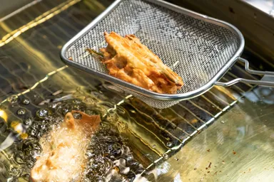 揚げたてを瞬間冷凍