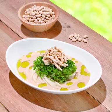 からだスッキリ！！豆乳鶏ごまうどん