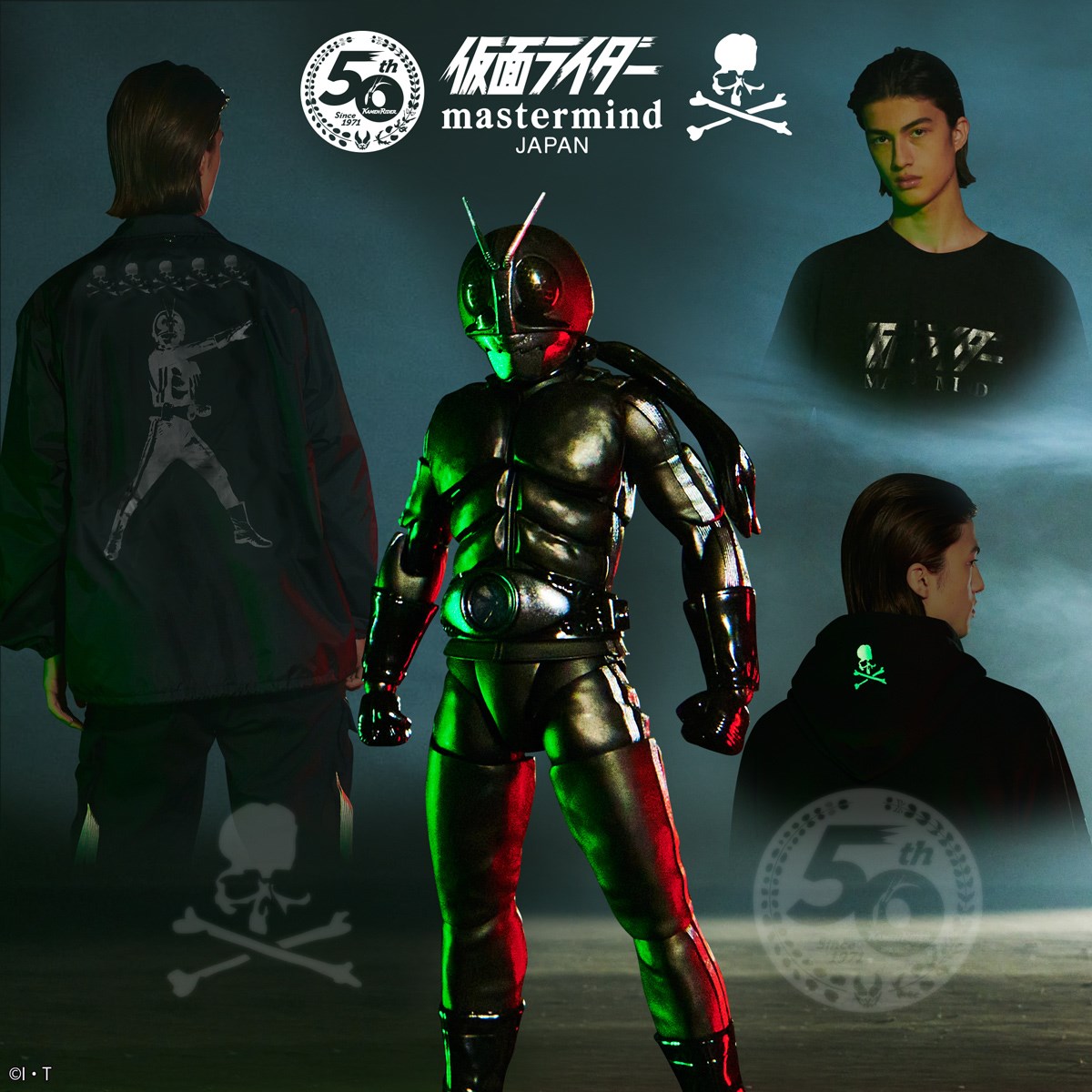 mastermind JAPAN x 仮面ライダー50周年記念コラボ