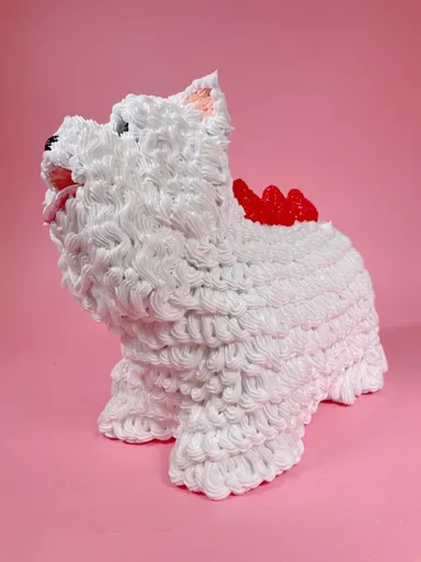 展示作品「Strawberry Dog」