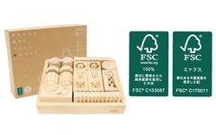 FSC(R)認証資材を100％使用