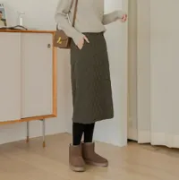 ［CANMART］キルティングスカート