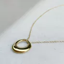 Tender circle necklace