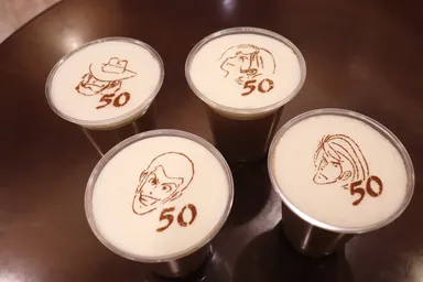 ルパン一味のカフェラテ