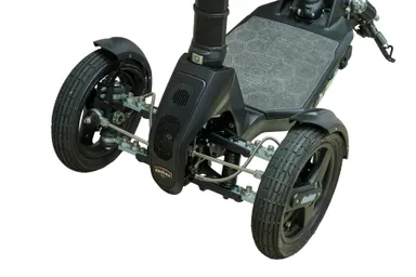 ワイドなトレッド幅