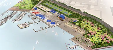 大阪北港マリーナ HULL イメージ図