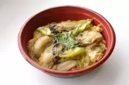 赤穂牡蠣の柳川風丼