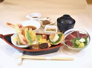 TOSA DINING おきゃくの「田舎寿司と天ぷら御膳」