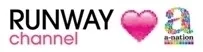 RUNWAY CANNEL × a-nation キャンペーンロゴ