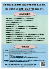 チラシ裏