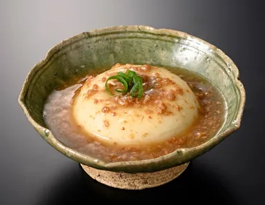 アレンジ例：とりそぼろのあんかけ