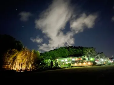 磨洞温泉とリョカンビング